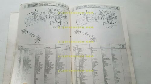 Cagiva SST 250 1980 catalogo ricambi originale SPARE PARTS CATALOGUE