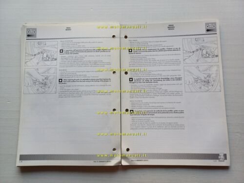 CAGIVA Super City 125 1991 manuale officina AGGIORNAMENTO originale