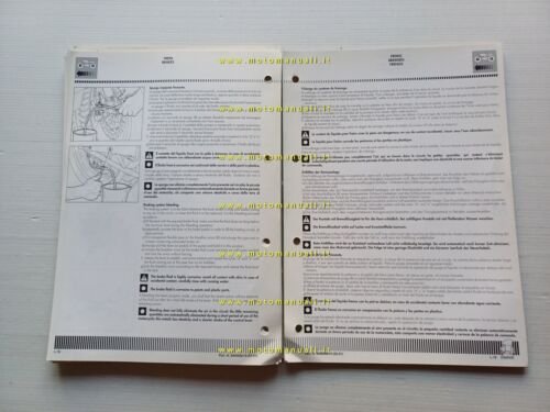 CAGIVA Super City 125 1991 manuale officina AGGIORNAMENTO originale