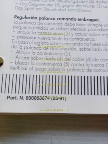 CAGIVA Super City 125 1991 manuale officina AGGIORNAMENTO originale