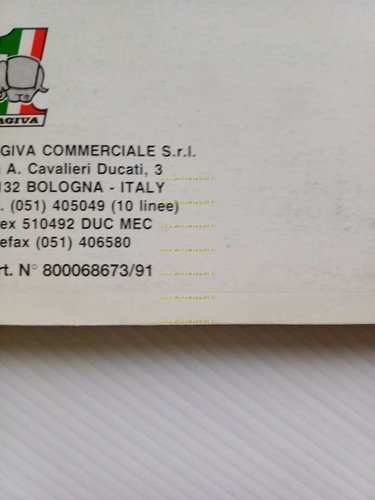Cagiva Super City 125 1991 manuale uso manutenzione libretto originale …