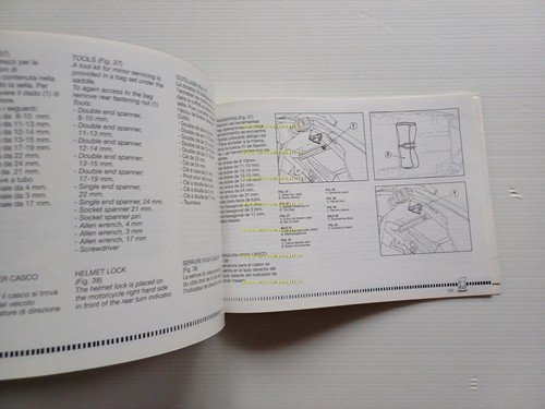 Cagiva Super City 125 1991 manuale uso manutenzione libretto originale …