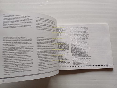 Cagiva Super City 125 1991 manuale uso manutenzione libretto originale …