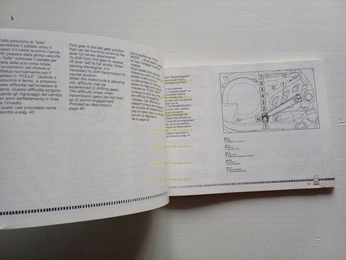 Cagiva Super City 125 1991 manuale uso manutenzione libretto originale …