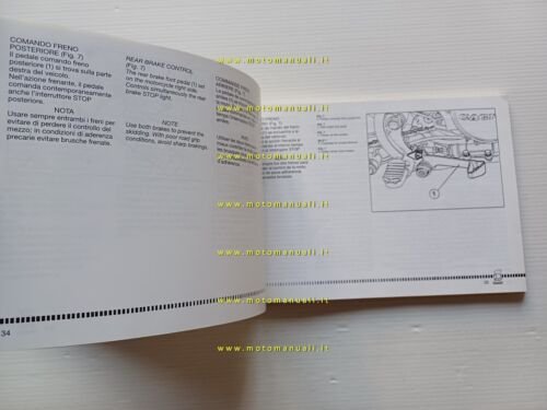 Cagiva Super City 50 1991 manuale uso manutenzione libretto originale …