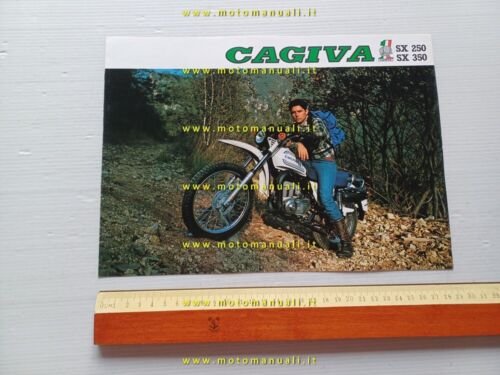 Cagiva SX 250 - 350 1981 depliant italiano originale