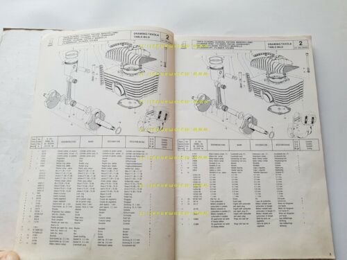 Cagiva SX 250-350 1982 catalogo ricambi originale moto spare parts …
