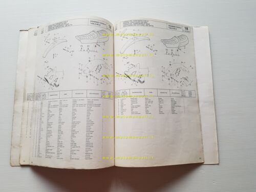 Cagiva SX 250 SX 350 1981 catalogo ricambi originale spare …