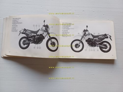 Cagiva T4 500 E 1987 manuale uso manutenzione libretto istruzioni …