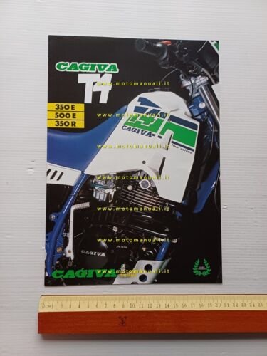 Cagiva T4 ER 350 - 500 Enduro depliant originale brochure …