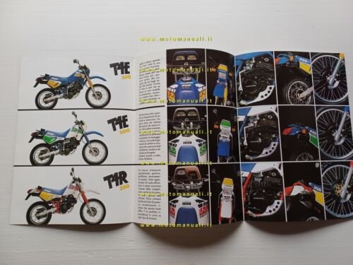 Cagiva T4 ER 350 - 500 Enduro depliant originale brochure …