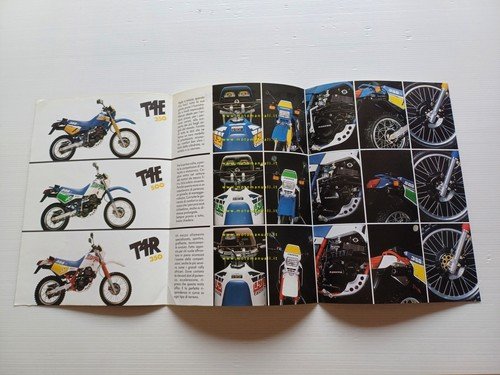 Cagiva T4 ER 350 - 500 Enduro depliant originale italiano …