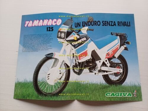 Cagiva Tamanaco 125 1988 depliant originale ITALIANO