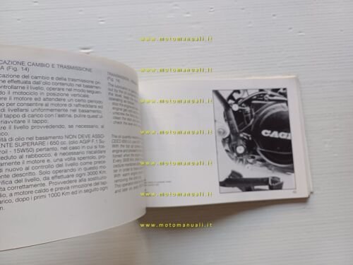 Cagiva Tamanaco 125 1988 manuale uso manutenzione originale
