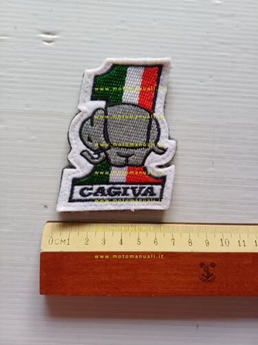 Cagiva toppa patch con retro in velcro nuova originale anni …