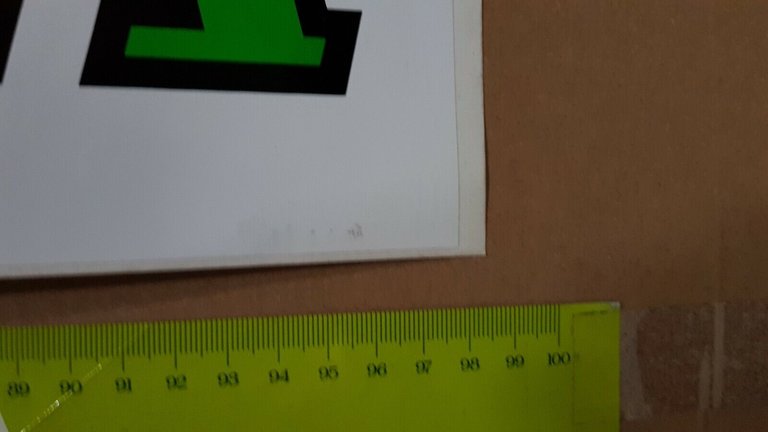 Cagiva vetrofania adesivo gigante 100 cm concessionari anni '80 originale …