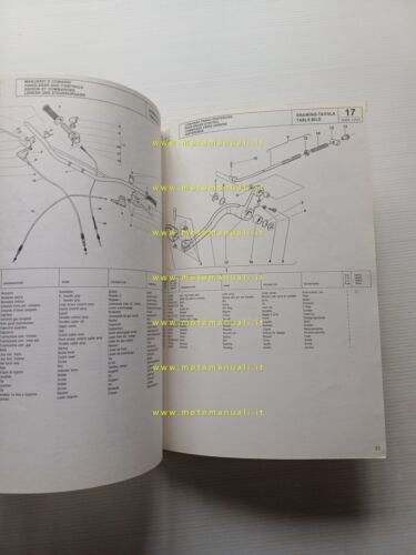 Cagiva WMX 125.3 1983 catalogo ricambi originale spare parts catalog