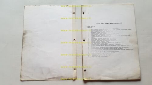Cagiva WMX 125/3 catalogo ricambi originale spare parts list