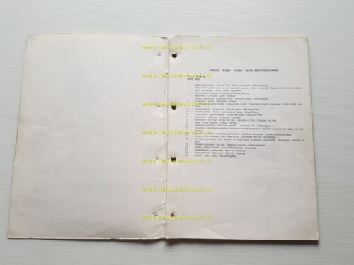 Cagiva WMX 125 Cross 1981 catalogo ricambi originale