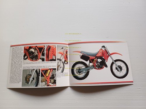 Cagiva WMX 125 Cross 1985 depliant italiano originale