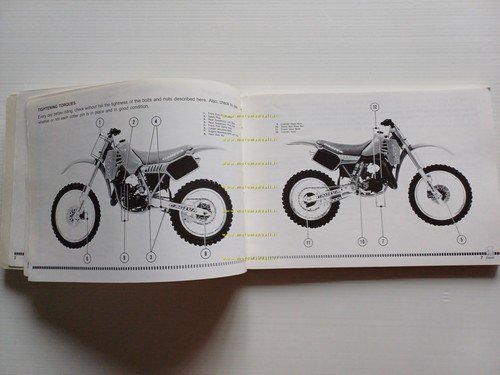 Cagiva WMX 125 Cross 1986 manuale uso manutenzione e officina …