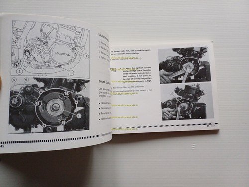 Cagiva WMX 125 Cross 1986 manuale uso manutenzione e officina …