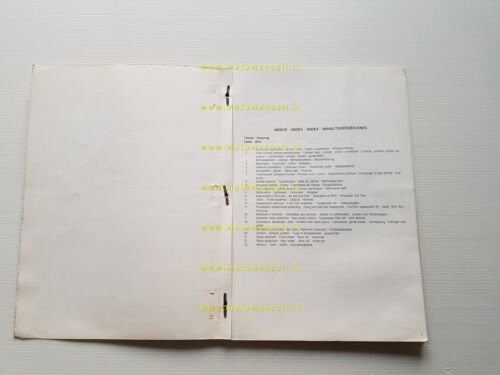 Cagiva WMX 250 Cross 1982 catalogo ricambi originale