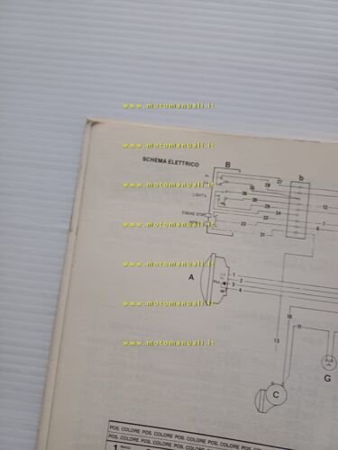 Cagiva WRX 125 Enduro 1982 manuale uso manutenzione originale italiano