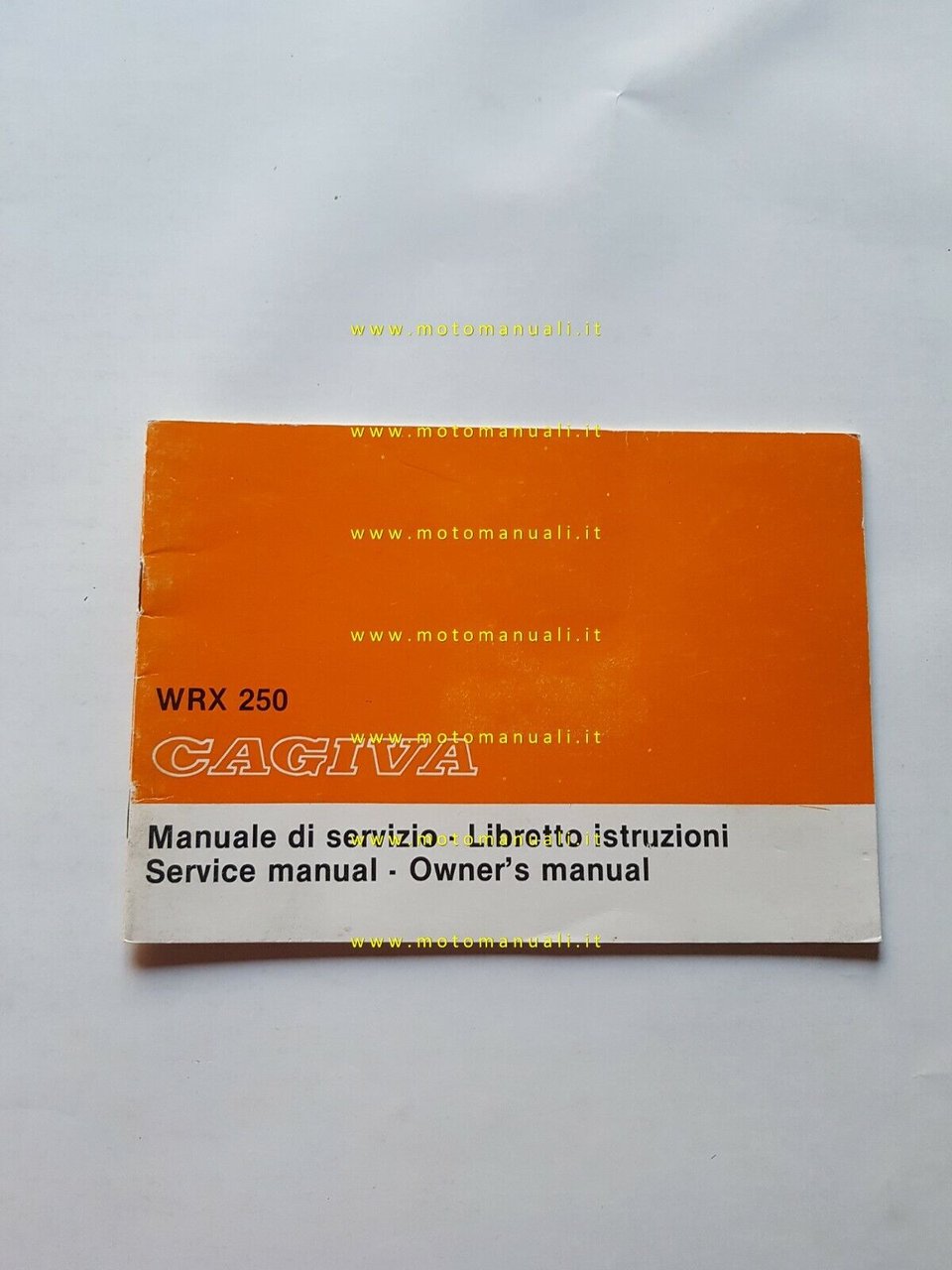 CAGIVA WRX 250 1983 manuale uso manutenzione libretto originale owner's …