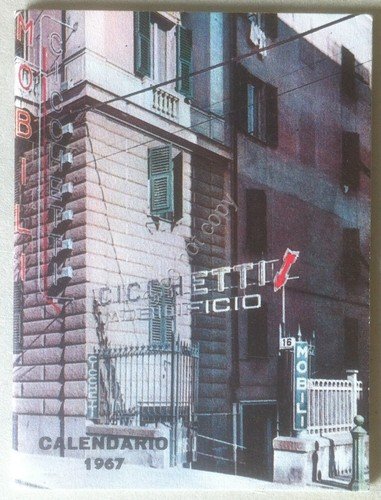 Calendarietto - Mobilificio Cicchetti 1967 - 32 pagine