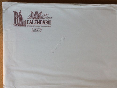 Calendario Storico dei Carabinieri - Anno 2010 - con cordino …