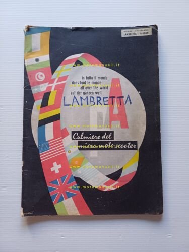 Calmiere Micro Moto Scooter catalogo ricambi adattabili Lambretta 125-150 LI …