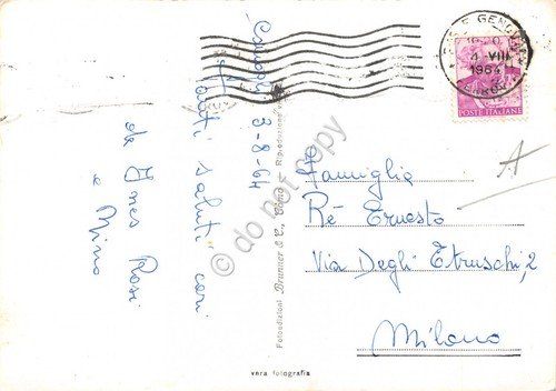 Camogli spiaggia dal mare 1964 | Immagine Gallery 2