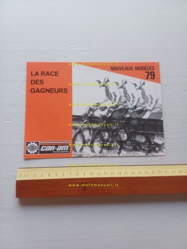 Can-Am 250-370 Qualifier Enduro - MX-5 Cross 1979 depliant francese …
