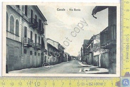 Canale - Via Roma - '30s