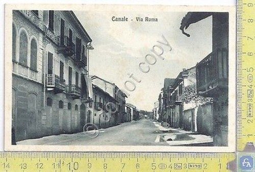 Canale - Via Roma - '30s