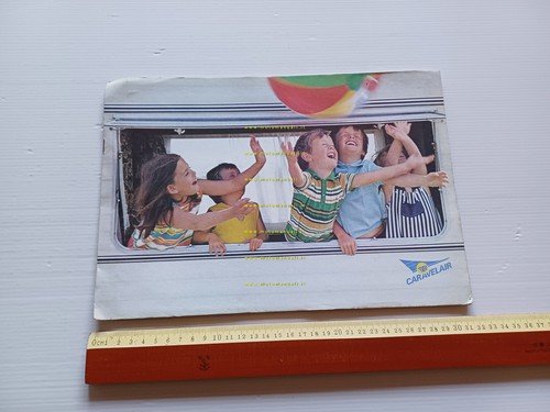 CARAVELAIR produzione Roulotte 1968 depliant Francese originale