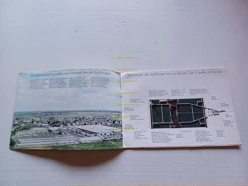 CARAVELAIR produzione Roulotte 1968 depliant Francese originale