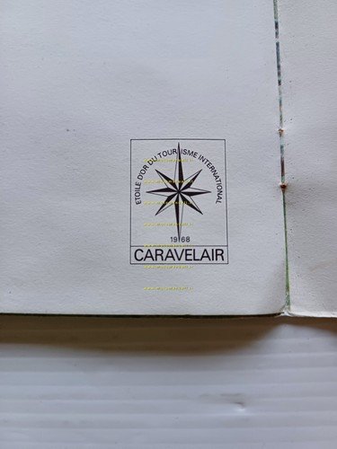 CARAVELAIR produzione Roulotte 1968 depliant Francese originale