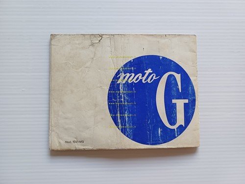 Carnielli Motograziella 50 manuale uso manutenzione libretto originale