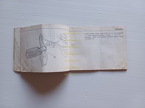 Carnielli Motograziella 50 manuale uso manutenzione libretto originale