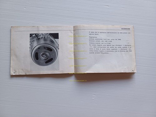 Carnielli Motograziella 50 manuale uso manutenzione libretto originale