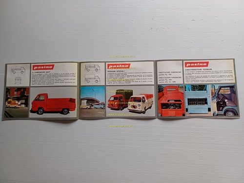 Carrozzeria Pasino - Fiat 600 T veicoli industriali depliant italiano …