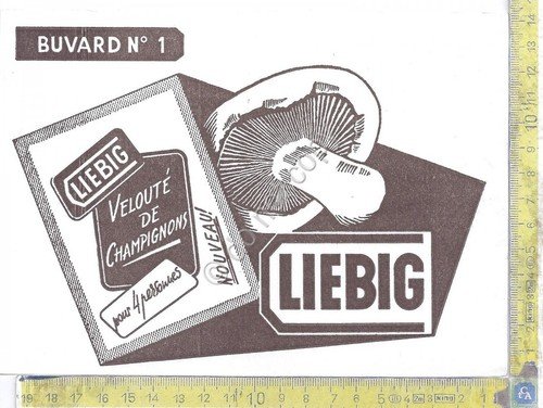 Carta Assorbente Pubblicitaria - Adv Blotting Paper - Liebig - …