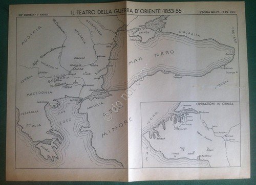 Carta geografica - Il Teatro della Guerra d'Oriente 1853-56 - … | Immagine principale