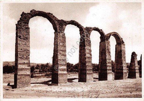 Cartolina - Acqui - Acqudotto Romano - 1941 | Immagine principale
