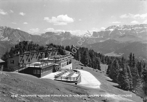Cartolina - Alpe di Siusi Funivia Ristorante | Immagine principale