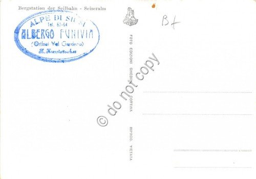 Cartolina - Alpe di Siusi Funivia Ristorante | Immagine Gallery 2