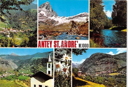 Cartolina - Antey St. Andre vedutine (Aosta) | Immagine principale