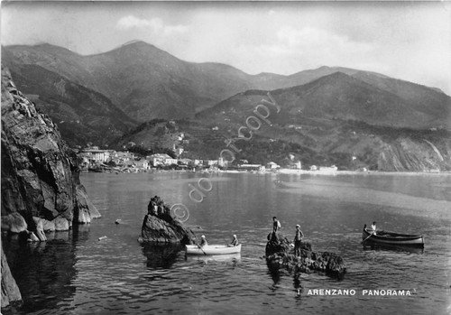 Cartolina - Arenzano - panorama - 1949